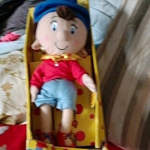 Noddy soft plush doll boxed - noddy,