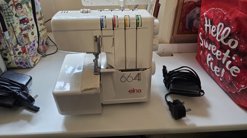 Elna 664 overlocker - elna,