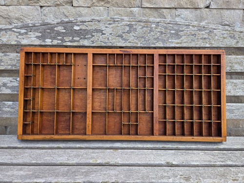 Wooden printers letterpress - wooden,