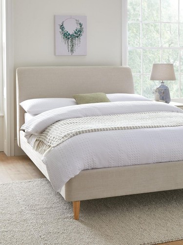 Cornwall double bed - cornwall, grey