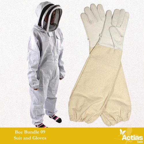 Beekeeping suit leather - beekeeping,