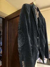 Zara Man Navy Blue Velvet