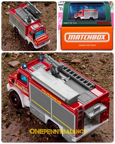 Matchbox mercedes benz fire - matchbox,