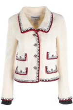CHANEL CREAM 2006 TWEED JACKET