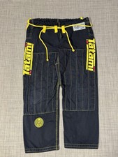 Tatami Gi Jiu Jitsu Pants Adult Size M3 36 Yellow Black Fight wear