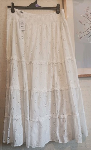 New look white cotton - new,