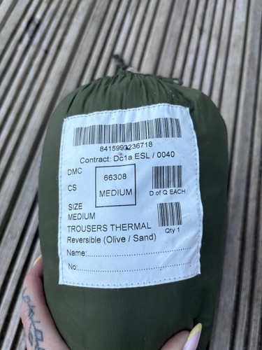British army thermal softie - british,