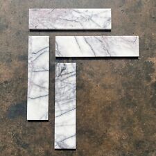Calacatta Viola Honed Herringbone Marble Wall & Floor Tiles SAMPLE