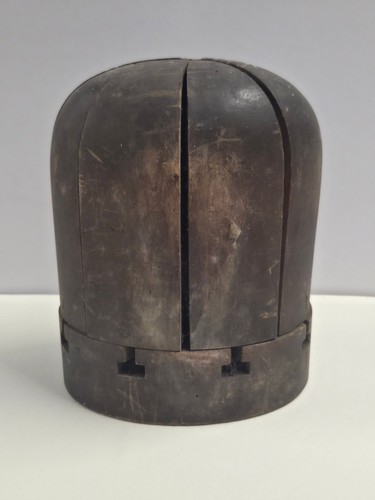 Wood hat mold - wood,