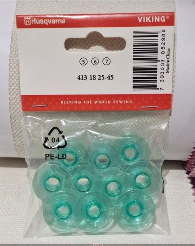 Original green bobbins - green,