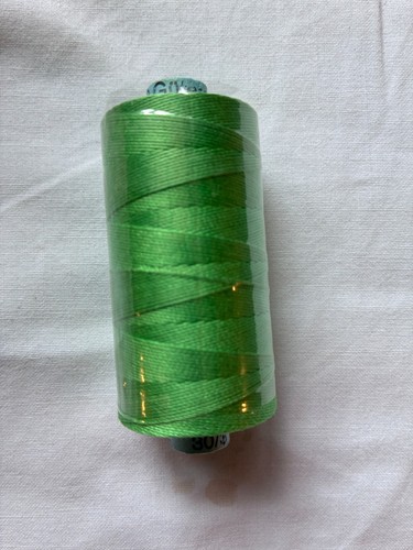 Green gutermann silk thread - green,