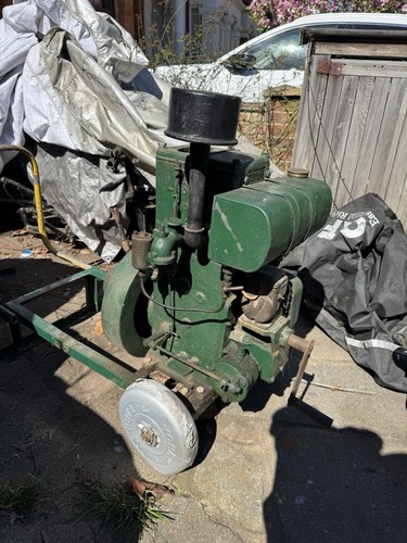 Lister stationary engine - lister, d