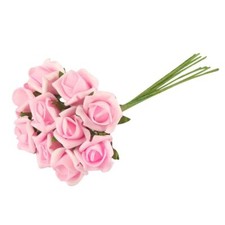 Bunch of 10 Foam Rose Buds -