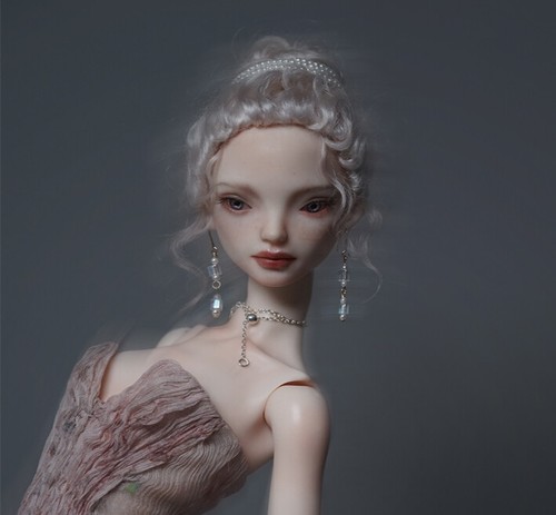 Bjd doll whit - 1/4,