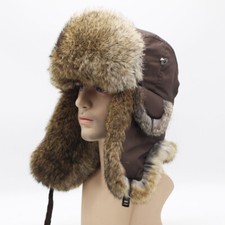 Real Rabbit Fur Ushanka