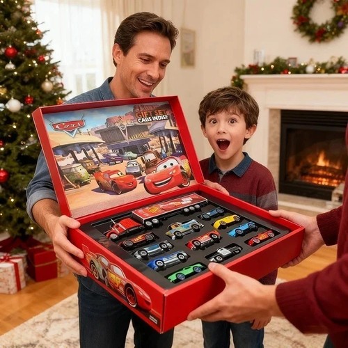 12pc cars gift box - cars,