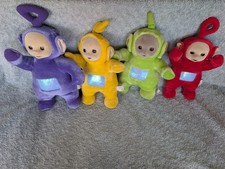 Teletubbies bundle TOMY TINKY WINKY,DIPSY,LALA,PO 14 Inch  Plush (Ragdoll 1996)