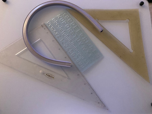 Set square triangles - square,