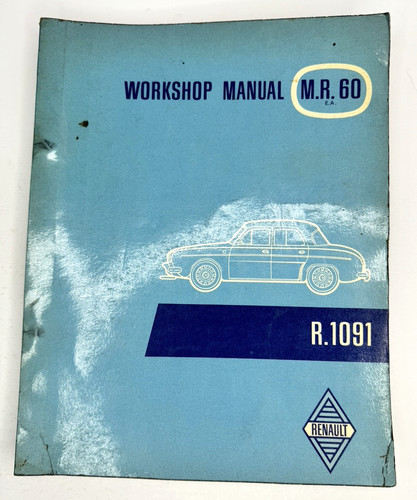 Renault dauphine gordini r1091 - dauphine,