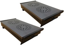 SET OF 2 TABLETOP TEA LIGHT