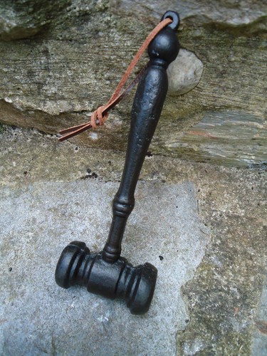 Auctioneers gavel made from - gavel,