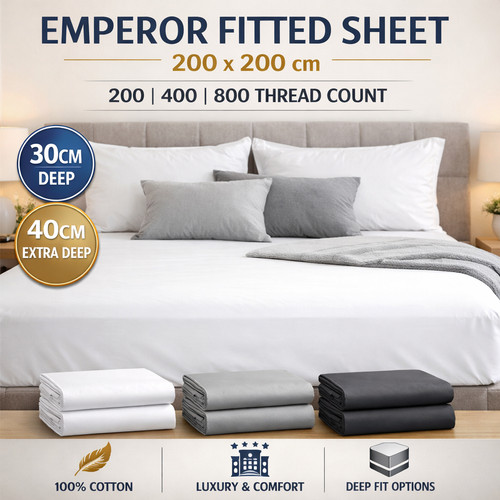 Emperor size luxury fitted - emperor,