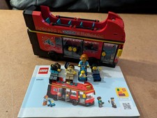 LEGO 60407 Sightseeing Bus Complete Set With Manual