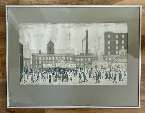 Lowry vintage print - lowry,
