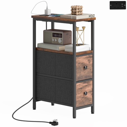 Homcom side table narrow - homcom,