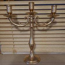 THREE ARM FRENCH VINTAGE BRASS