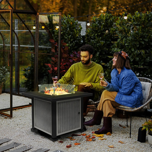 Outdoor propane gas - outdoor, pit