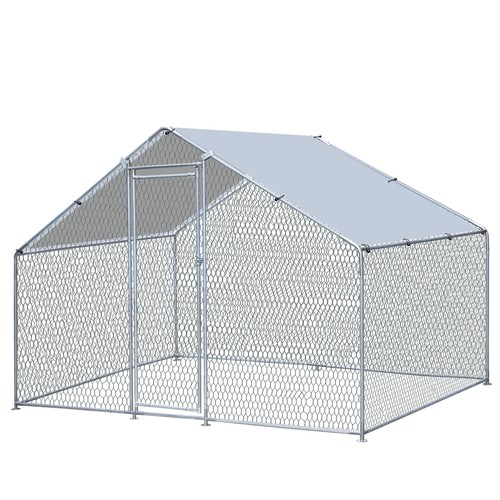 6x10 walk metal coop - ft,