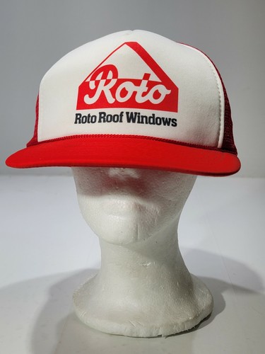 Vintage roto roof windows red - vintage,