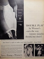 1960 Warner Double Play Girdle