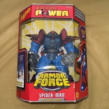 Bb135- Rare Marvel Spider-Man Power Armor Force Figure ToyBiz (1999)