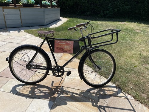 Butchers bakers delivery bike - bakers,