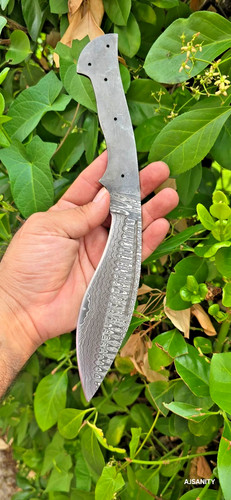 Handmade damascus hunting - damascus,