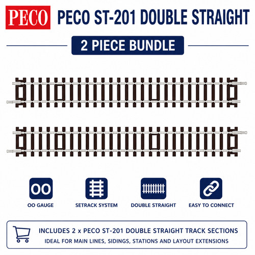 Peco 201 double straight - st-201,
