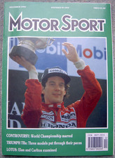 Motor Sport (Dec 1990) Lotus