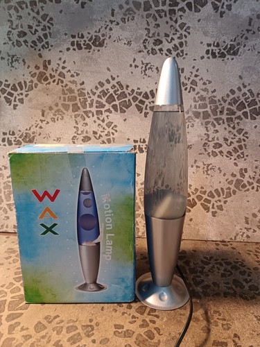 Retro lava lamp - retro, silver