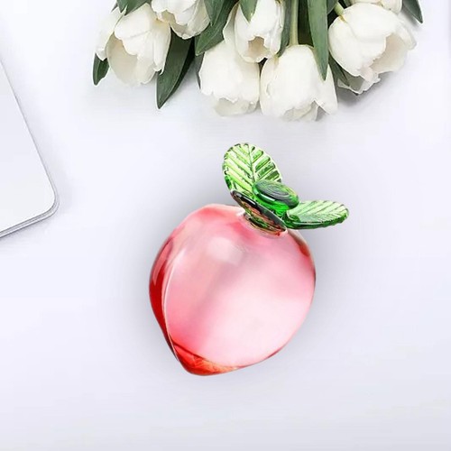 Crystal statue fruit ornament - statue,