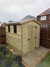 Garden Sheds 8x6ft Apex And