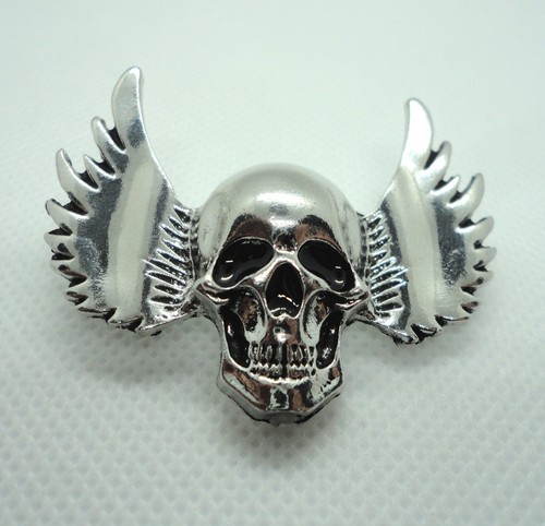 Pre owned skull wings biker - skull,