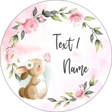 Rabbit Cake Topper Party Deco