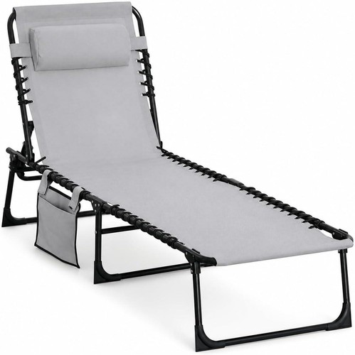 Folding sun lounger - lounger, recliner