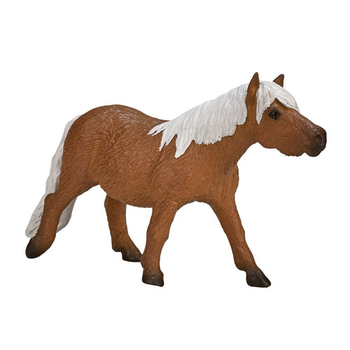 Shetland pony horse toy model - shetland,