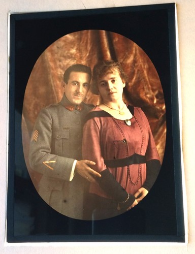 Autochrome military soldier - autochrome,