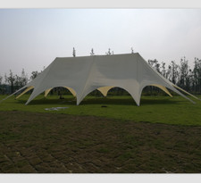 Commercial Wedding Event Beach Camping Patio Party Triple Star Stretch Tent