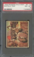 1949 BOWMAN WILD WEST PICTURE