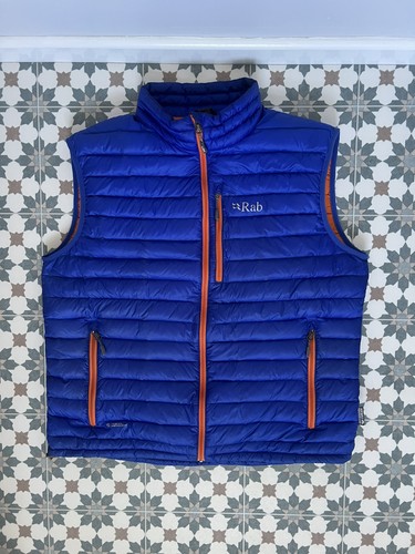 Rab mens microlight vest - microlight, down